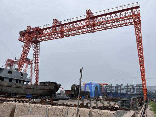 安徽蕪湖造船門式起重機公司造船門式起重機自動化程度高